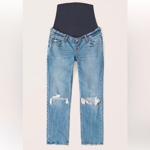 Abercrombie & Fitch Maternity Ankle Straight Jean